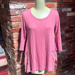 Soft Surroundings Pink Tunic size XS